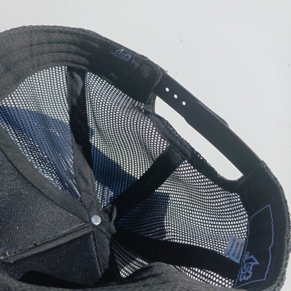 Lost Size OS Gray Black Men's CAP - Picture 8 of 9